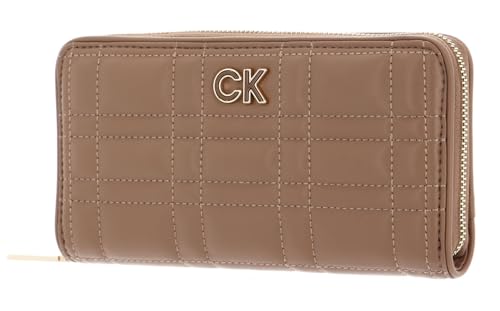 Calvin Klein Re-Lock Quilt Zip Around Wallet L Safari Canvas Calvin Klein Re-Lock Quilt Zip Around Wallet L Safari Canvas von Calvin Klein