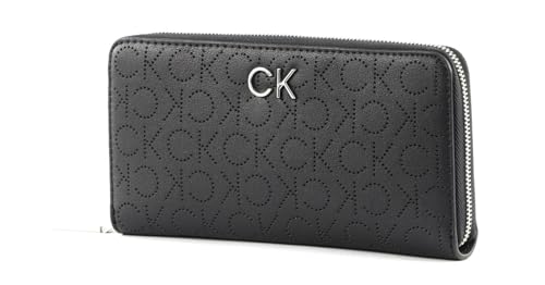 Calvin Klein Re-Lock Slim Zip Around Wallet Logo Perf CK Black Calvin Klein Re-Lock Slim Zip Around Wallet Logo Perf CK Black von Calvin Klein