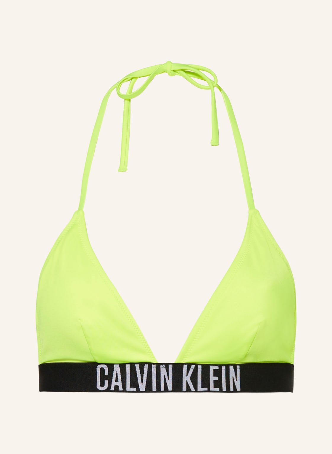 Calvin Klein Triangel-Bikini-Top Intense Power gelb von Calvin Klein