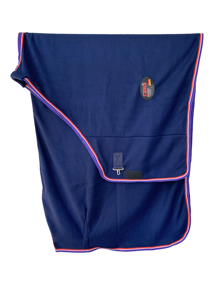 Abschwitzdecke navy Einfass blau/weiß/rot Abschwitzdecke navy Einfass blau/weiß/rot von Cama