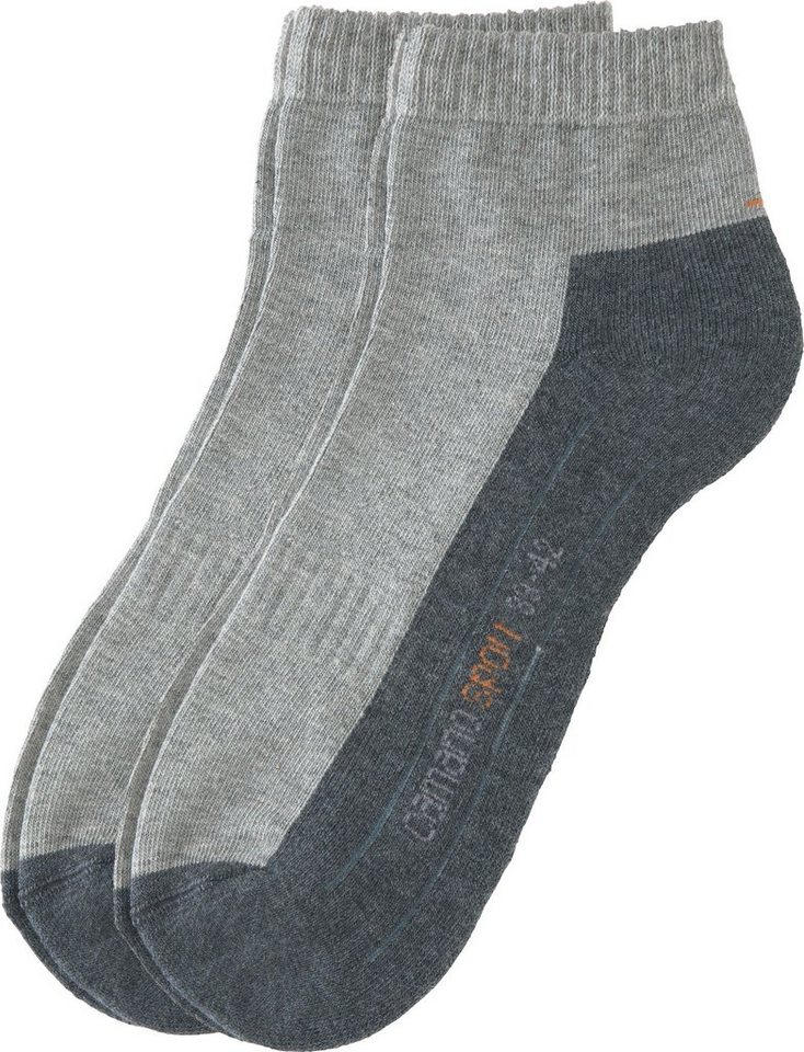 Camano Socken Unisex-Sport-Kurzsocken 2 Paar Uni Camano Socken Unisex-Sport-Kurzsocken 2 Paar Uni von Camano
