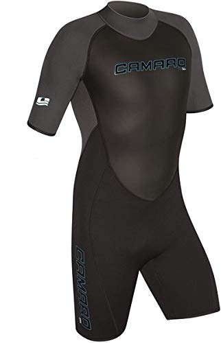 CAMARO Flex Skin Herren Neopren Shorty Neoprenanzug (XL (54)) von Camaro