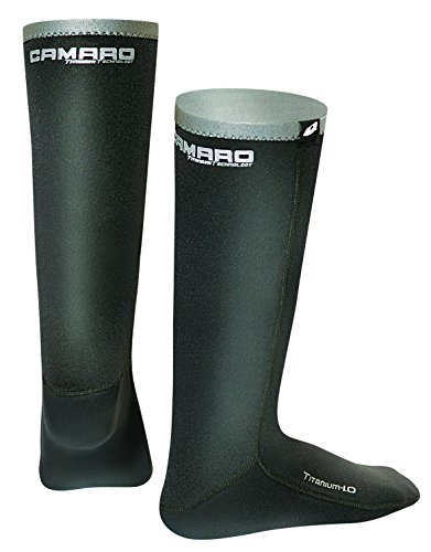 Camaro Neoprensocken Titanium Thermo Longsocks, Schwarz, 45/46 von Camaro