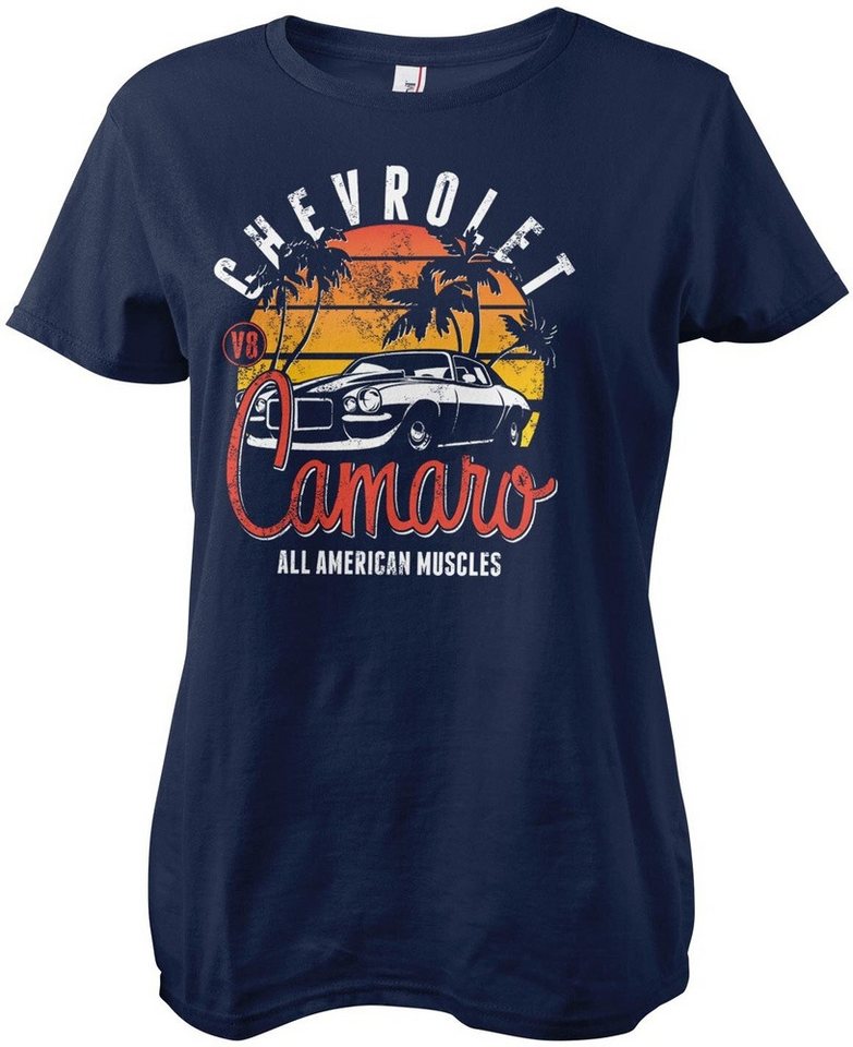 Camaro T-Shirt Chevrolet Sunset Girly Tee Camaro T-Shirt Chevrolet Sunset Girly Tee von Camaro