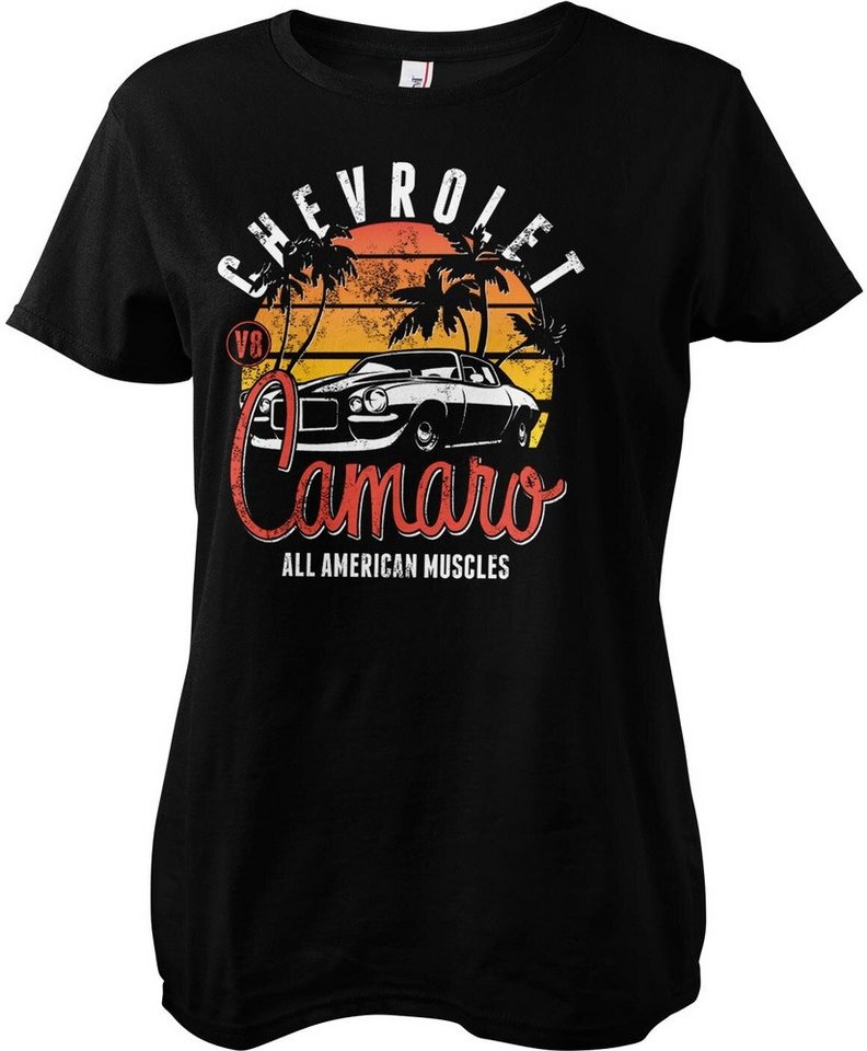 Camaro T-Shirt Chevrolet Sunset Girly Tee Camaro T-Shirt Chevrolet Sunset Girly Tee von Camaro