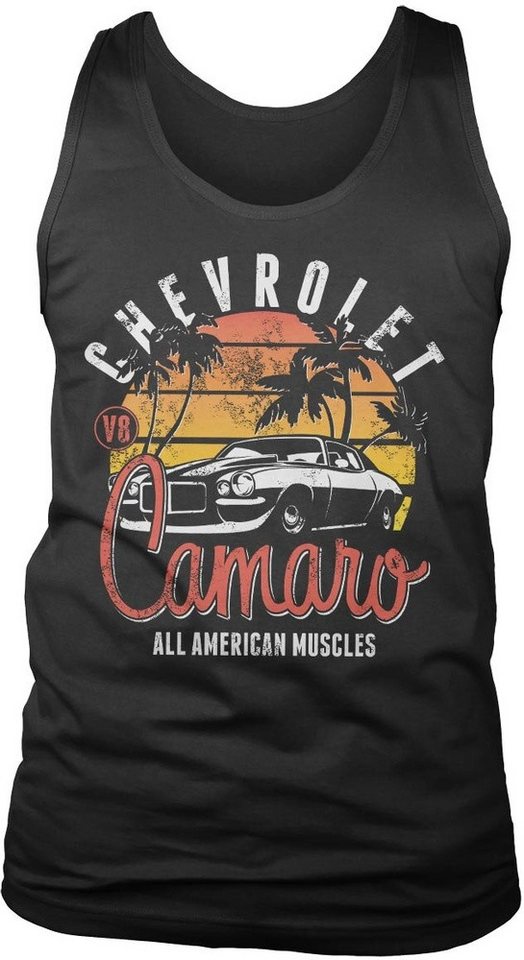 Camaro T-Shirt Chevrolet Sunset Tank Top von Camaro