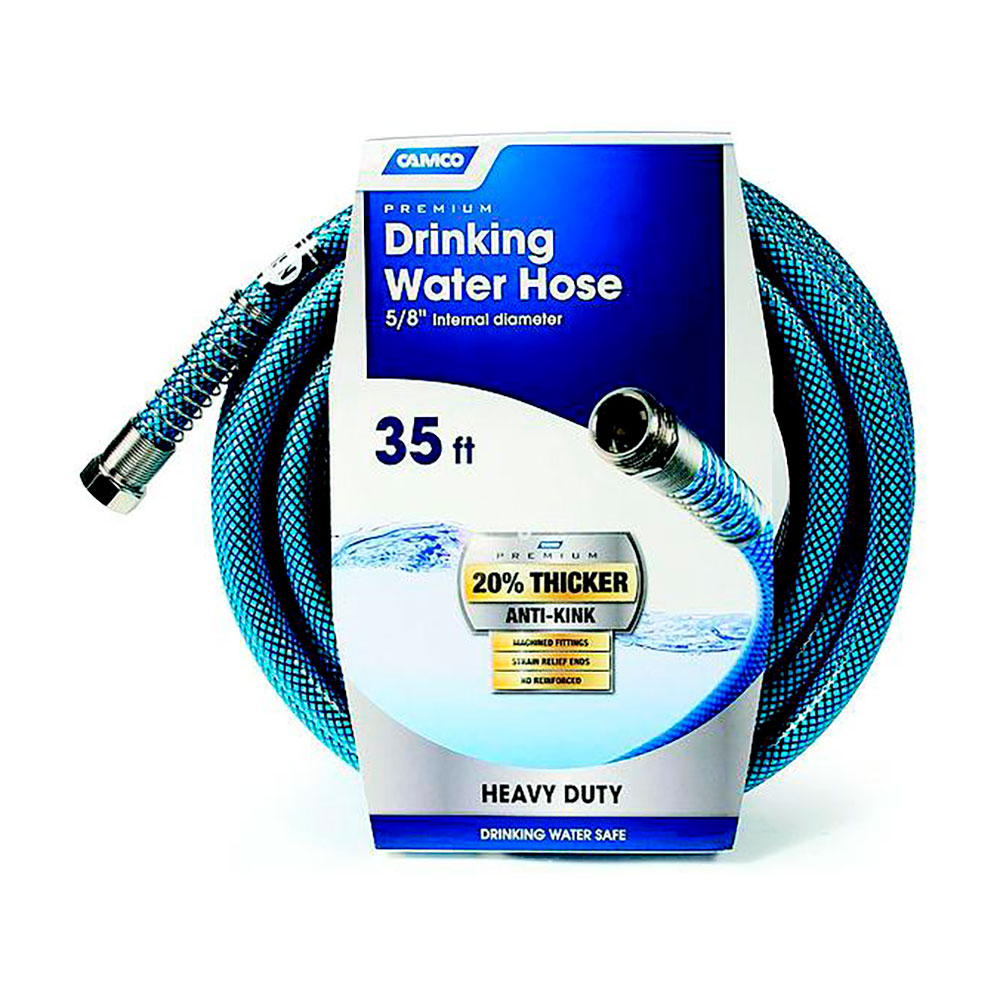 Camco Premium Drinking Water Hose 10.6 M Durchsichtig 15.8 mm Camco Premium Drinking Water Hose 10.6 M Durchsichtig 15.8 mm von Camco