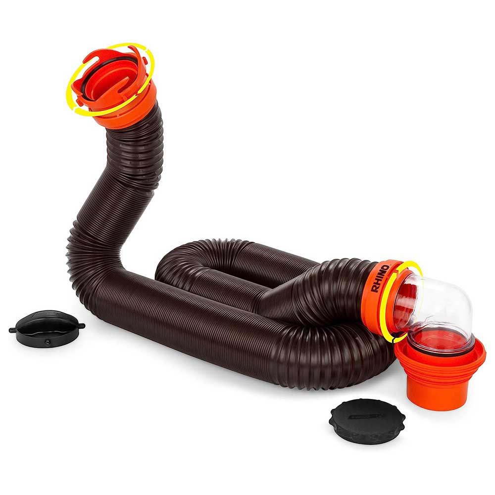 Camco Rhinoflex Rv Hose Set 4.5 M Orange Camco Rhinoflex Rv Hose Set 4.5 M Orange von Camco