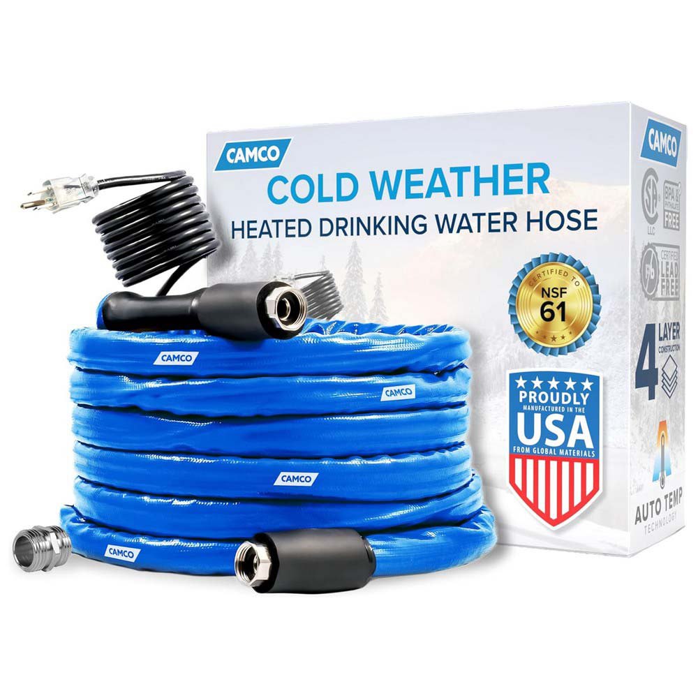 Camco Tastepure Heated Drinking Water Hose 7.6 M Blau 15.8 mm von Camco