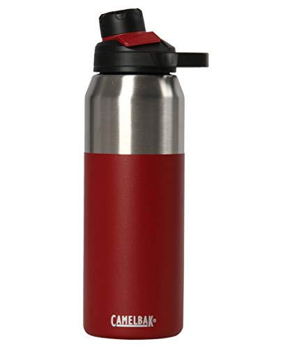 Camelbak Trinkflasche CHUTE Mag Vakuum Edelstahl isoliertechnologie Wasser Flasche, rot (Cardinal), 32oz von CAMELBAK