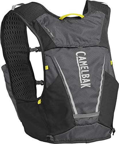 CAMELBAK Unisex -Erwachsene Ultra Pro Vest 34oz Graphite/Sulphur Spring S, Schwarz, S von CAMELBAK