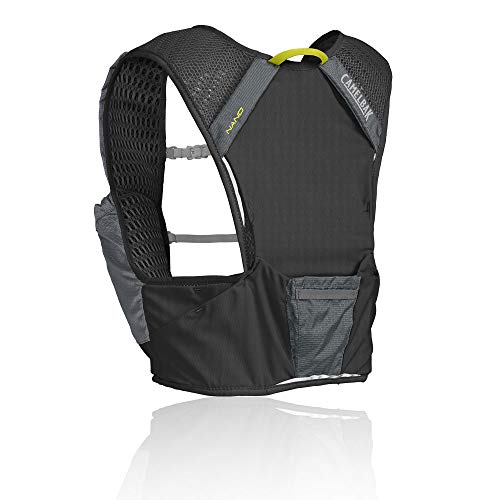 CamelBak Unisex – Erwachsene Nano Vest Trinkweste, Graphite/Sulphur Spring, 34oz von CAMELBAK