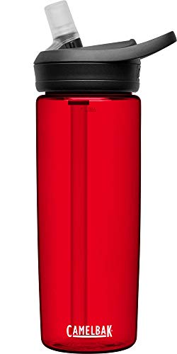 CAMELBAK Unisex Jugend Trinkflasche Eddy+, Rot, 600 ml von CAMELBAK