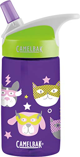 Camelbak Unisex Jugend Kinderflasche Eddy, Violett, 400 ml von CAMELBAK