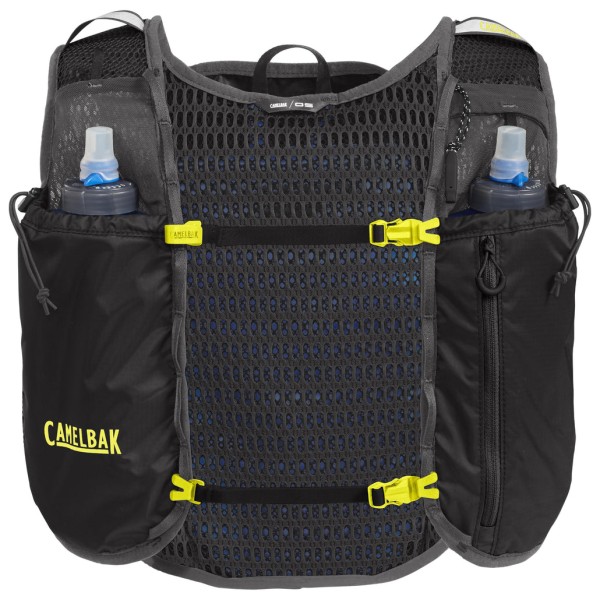 Camelbak - Circuit Run Vest - Trailrunningrucksack Gr 5,5 l + 1,5 l Reservoir schwarz/grau von Camelbak