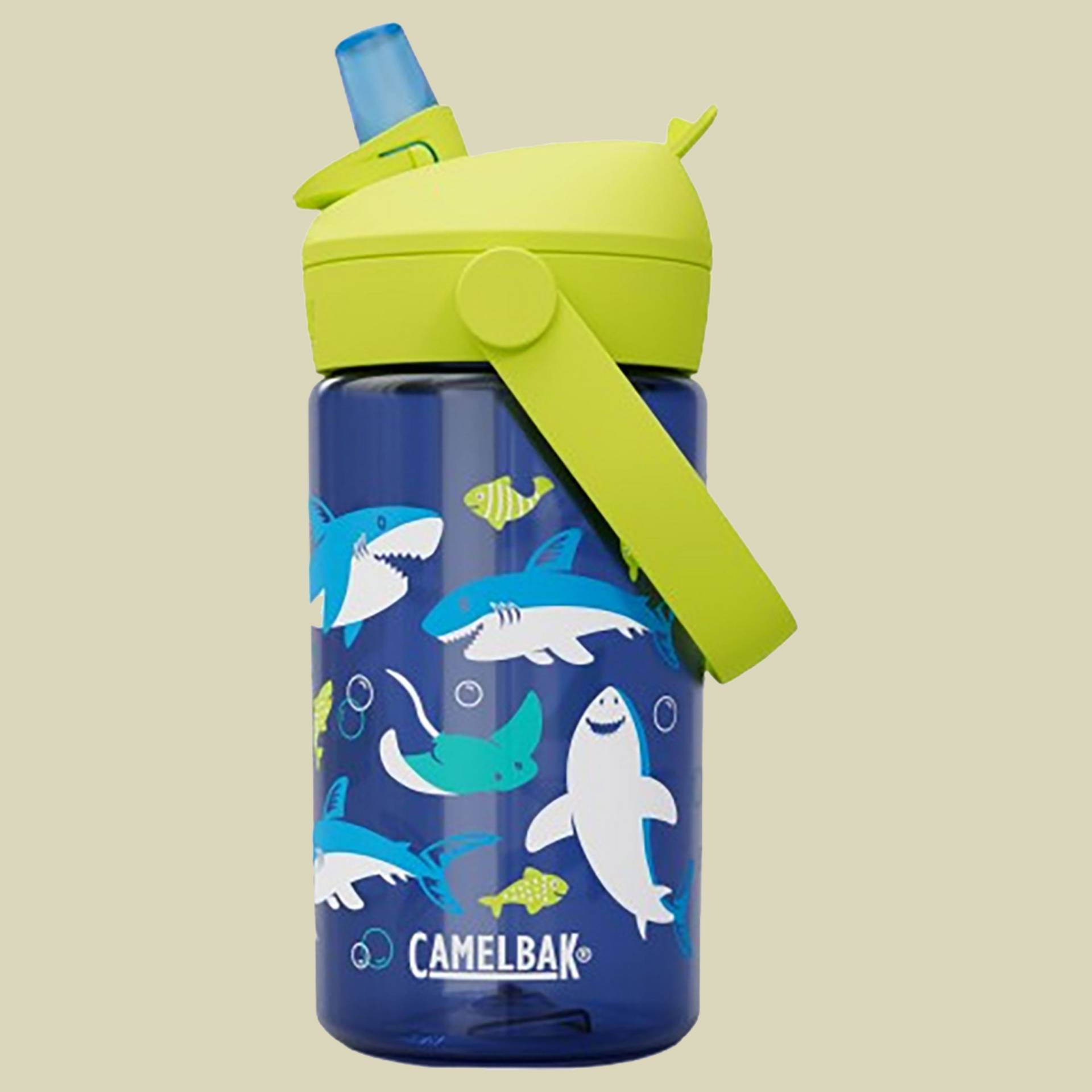 Thrive Flip Straw Kids 0,4 L grün - sharks and rays Thrive Flip Straw Kids 0,4 L grün - sharks and rays von Camelbak