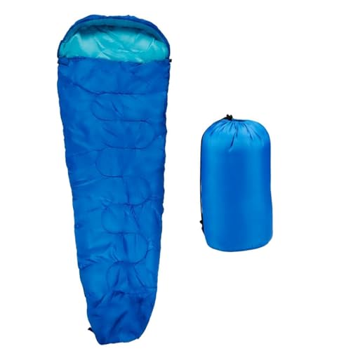 Camp Active Unisex-Adult Blau Mummy Schlafsack Erwaschene, Normal Camp Active Unisex-Adult Blau Mummy Schlafsack Erwaschene, Normal von Camp Active