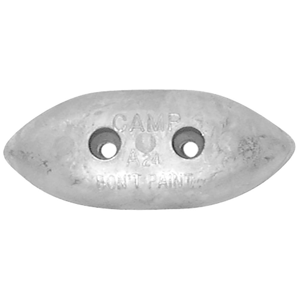 Camp Zinc Hull Plate Anode Silber 7-1/4´´ von Camp Zinc