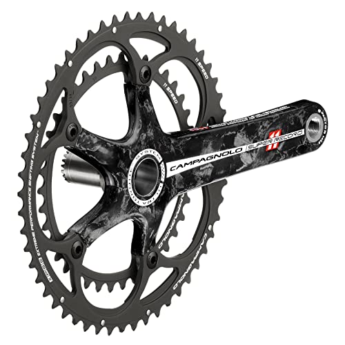 Campagnolo Super Record 11x Kurbelgarnitur, Schwarz, 175mm 39/52t Campagnolo Super Record 11x Kurbelgarnitur, Schwarz, 175mm 39/52t von Campagnolo