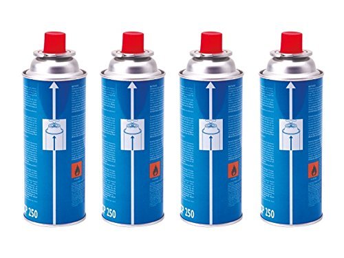 Campingaz CP250 Gas Cartridge - Blue, 4 x 250 g by Campingaz Campingaz CP250 Gas Cartridge - Blue, 4 x 250 g by Campingaz von Campingaz