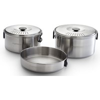 Campingaz Camping Koch-Geschirrset 5-teilig silber/schwarz Campingaz Camping Koch-Geschirrset 5-teilig silber/schwarz von Campingaz
