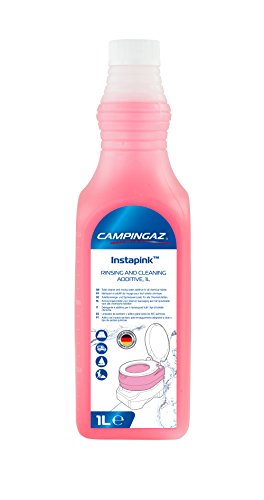 Campingaz Instapink 1 Liter Sanitärflüssigkeit, Reiniger für Campingtoilette, Toilettenzusatz Wohnmobil, Spülwasserzusatz für Frischwassertank der Chemietoilette Campingaz Instapink 1 Liter Sanitärflüssigkeit, Reiniger für Campingtoilette, Toilettenzusatz Wohnmobil, Spülwasserzusatz für Frischwassertank der Chemietoilette von Campingaz