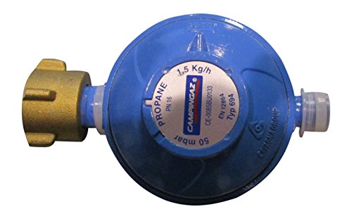 Campingaz Unisex 50 Mbar 1.5 Kg/H Regler, Blau, 15 x 10 cm EU Campingaz Unisex 50 Mbar 1.5 Kg/H Regler, Blau, 15 x 10 cm EU von Campingaz