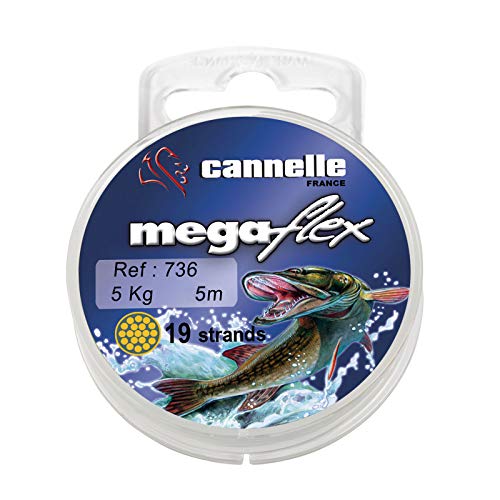 Cannelle Multiflex 736 19 Strands 5m Tragkraft 5kg - Vorfachschnur Cannelle Multiflex 736 19 Strands 5m Tragkraft 5kg - Vorfachschnur von VMC