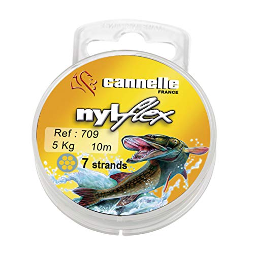 Stahlseide Nyflex 1x7,10m Spule, 18kg Stahlseide Nyflex 1x7,10m Spule, 18kg von VMC