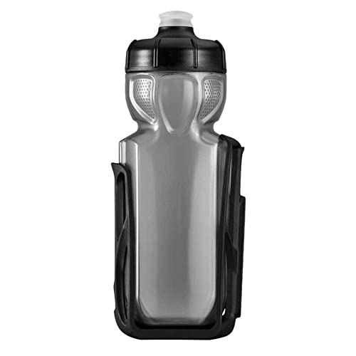 Cannondale Set Gripper Aero Fahrrad Trinkflasche 0.6L schwarz + ReGrip Aero Fahrrad Flaschenhalter schwarz Cannondale Set Gripper Aero Fahrrad Trinkflasche 0.6L schwarz + ReGrip Aero Fahrrad Flaschenhalter schwarz von Cannondale