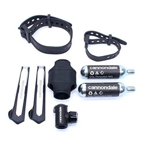 Cannondale Set-Off Flat Kit Fahrrad Reparaturset inkl. Co2 Kartusche schwarz von Cannondale