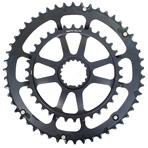 Cannondale Spidering Fahrrad Kettenblatt 8 Arm 46/30 Zähne schwarz Cannondale Spidering Fahrrad Kettenblatt 8 Arm 46/30 Zähne schwarz von Cannondale