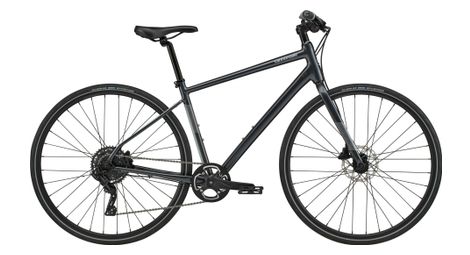 cannondale quick 4 fitness bike microshift advent 9s 700 mm graphit grau von Cannondale