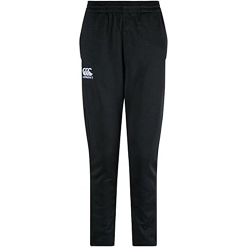 CANTERBURY Boy 's Stretch konisch Poly Knit Pants – schwarz/weiß, 12 Jahre von Canterbury