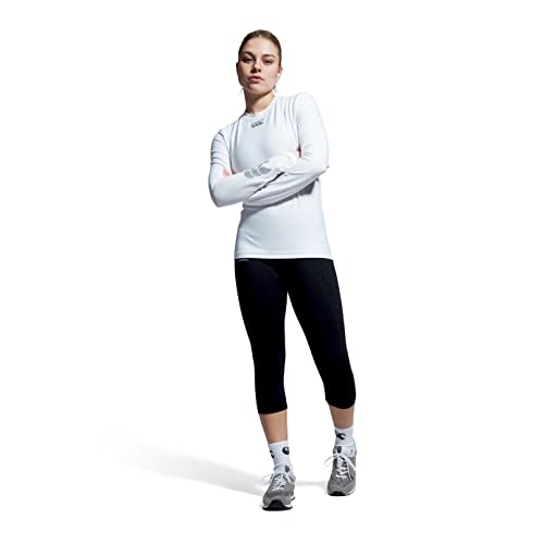 Canterbury Damen Thermoreg Base Layer Langarm-Unterhemd Oberteil, Weiß, L Canterbury Damen Thermoreg Base Layer Langarm-Unterhemd Oberteil, Weiß, L von Canterbury