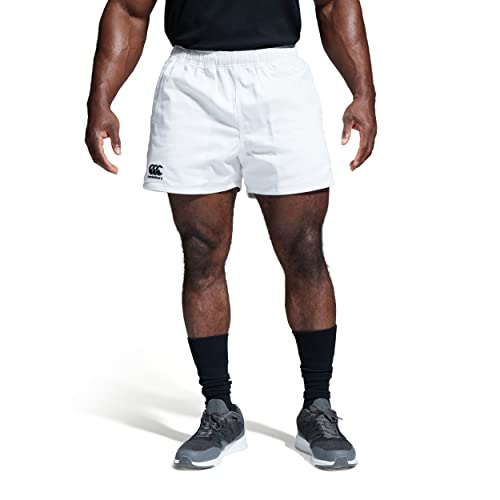 Canterbury Herren Rugbyshorts Professionel Baumwolle, Weiß, L, E523405-001-L von Canterbury