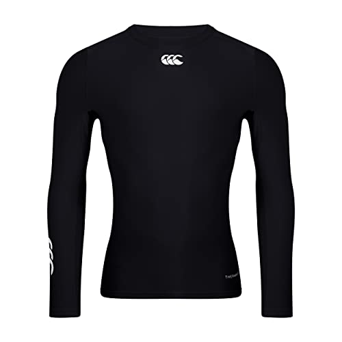 Canterbury Herren Thermoreg Base Layer Langarm-Unterhemd Oberteil, Schwarz, L Canterbury Herren Thermoreg Base Layer Langarm-Unterhemd Oberteil, Schwarz, L von Canterbury