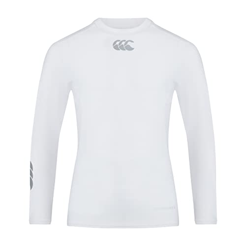 Canterbury Kinder Oberteil Thermoreg Base Layer Langarm-Unterhemd, Weiß, S, E746845-001-SB Canterbury Kinder Oberteil Thermoreg Base Layer Langarm-Unterhemd, Weiß, S, E746845-001-SB von Canterbury