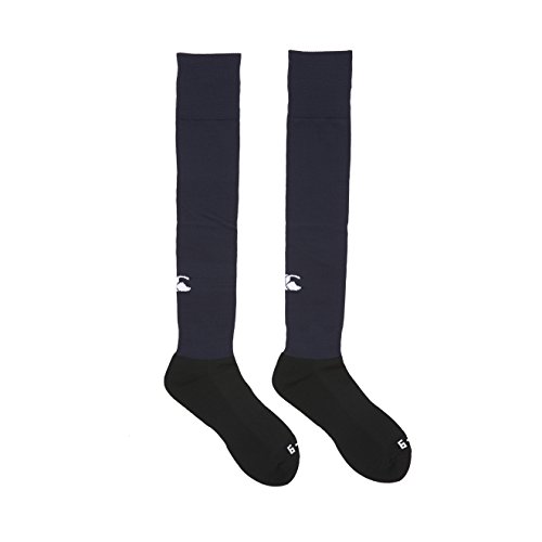 Canterbury Herren Mannschaft Rugby Socken Bekleidung Plain Playing Socken, Blau (Navy), XL (Herstellergröße: Super King 14 - 16) von Canterbury