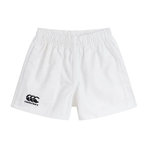 Canterbury Boys' Professional Cotton Short - White, 12 von Canterbury
