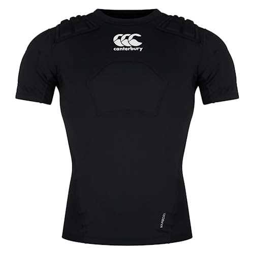 Canterbury CCC-Pro-Schutz Rugby-Schutzweste, Schwarz/Weiß/Silber, XL Canterbury CCC-Pro-Schutz Rugby-Schutzweste, Schwarz/Weiß/Silber, XL von Canterbury