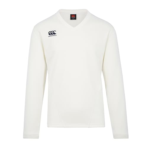 Canterbury Classic Long Sleeve Cricket Overshirt für Herren, Schwarz/Weiß, S Canterbury Classic Long Sleeve Cricket Overshirt für Herren, Schwarz/Weiß, S von Canterbury