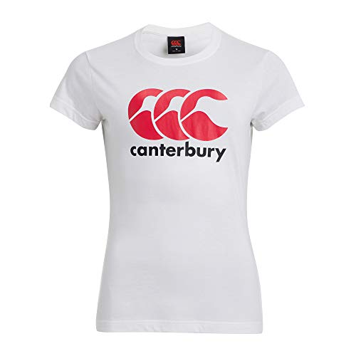Canterbury Damen CCC Logo T-Shirt, Bright White, 34 Canterbury Damen CCC Logo T-Shirt, Bright White, 34 von Canterbury