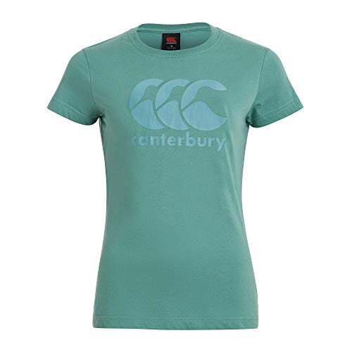 Canterbury Damen CCC Logo T-Shirt, Ölblau, 12 Canterbury Damen CCC Logo T-Shirt, Ölblau, 12 von Canterbury