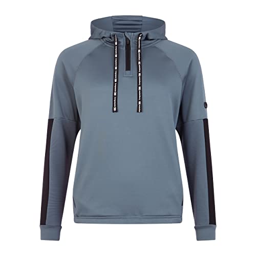 Canterbury Damen Overhead-Training mit Viertelreißverschluss Kapuzenpullover, Stormy Weather, 34 Canterbury Damen Overhead-Training mit Viertelreißverschluss Kapuzenpullover, Stormy Weather, 34 von Canterbury