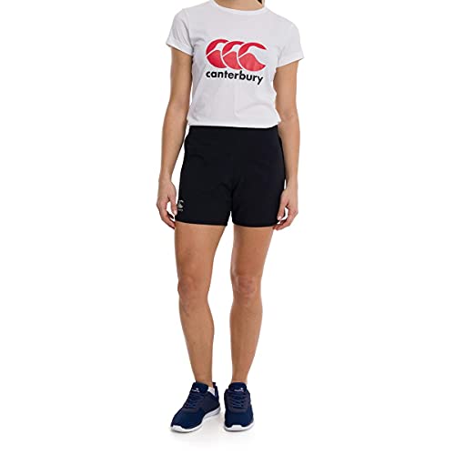 Canterbury Damen Woven Gym Training Shorts, Schwarz, 8 Canterbury Damen Woven Gym Training Shorts, Schwarz, 8 von Canterbury