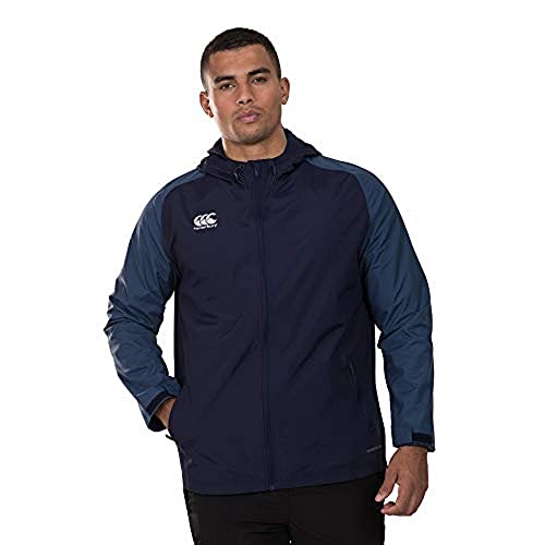 Canterbury Herren Pro II Vaposhield Full Zip Water-Resistant Jacke, Navy, XS von Canterbury