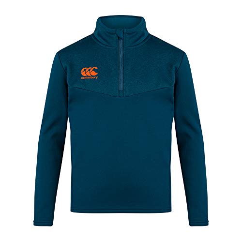 Canterbury Herren Quarter Zip Fleece Top, Majolika-Blau, XS Canterbury Herren Quarter Zip Fleece Top, Majolika-Blau, XS von Canterbury