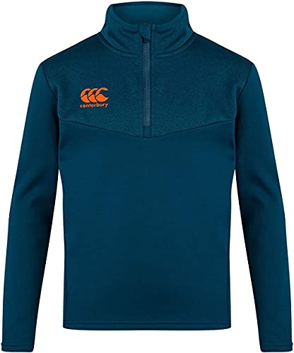 Canterbury Herren 1/4 Zip Poly Fleece Pullover Top, Majolika-Blau, XXL Canterbury Herren 1/4 Zip Poly Fleece Pullover Top, Majolika-Blau, XXL von Canterbury