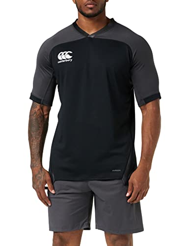 Canterbury Herren Rugby-Trikot Vapodri Evader XL Schwarz von Canterbury